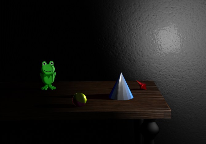 Brush Light/Shadow Experiment