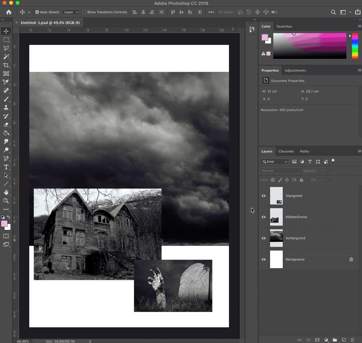 ReorderLayersPhotoshop