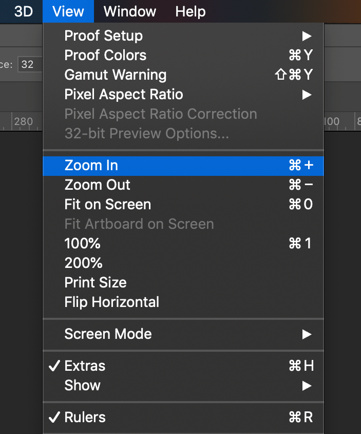 ViewZoomInOutPhotoshop